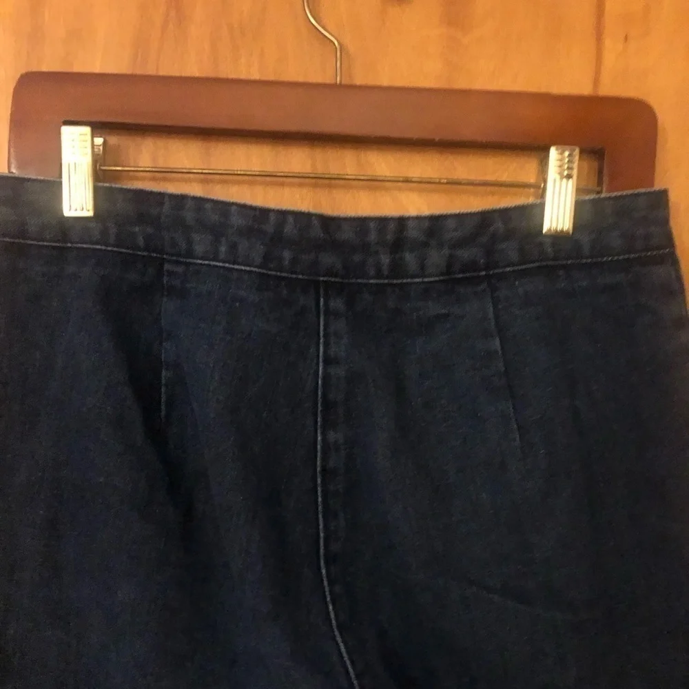 Jcrew enjoy straight leg blue jeans trouser style denim casual chic basic preppy